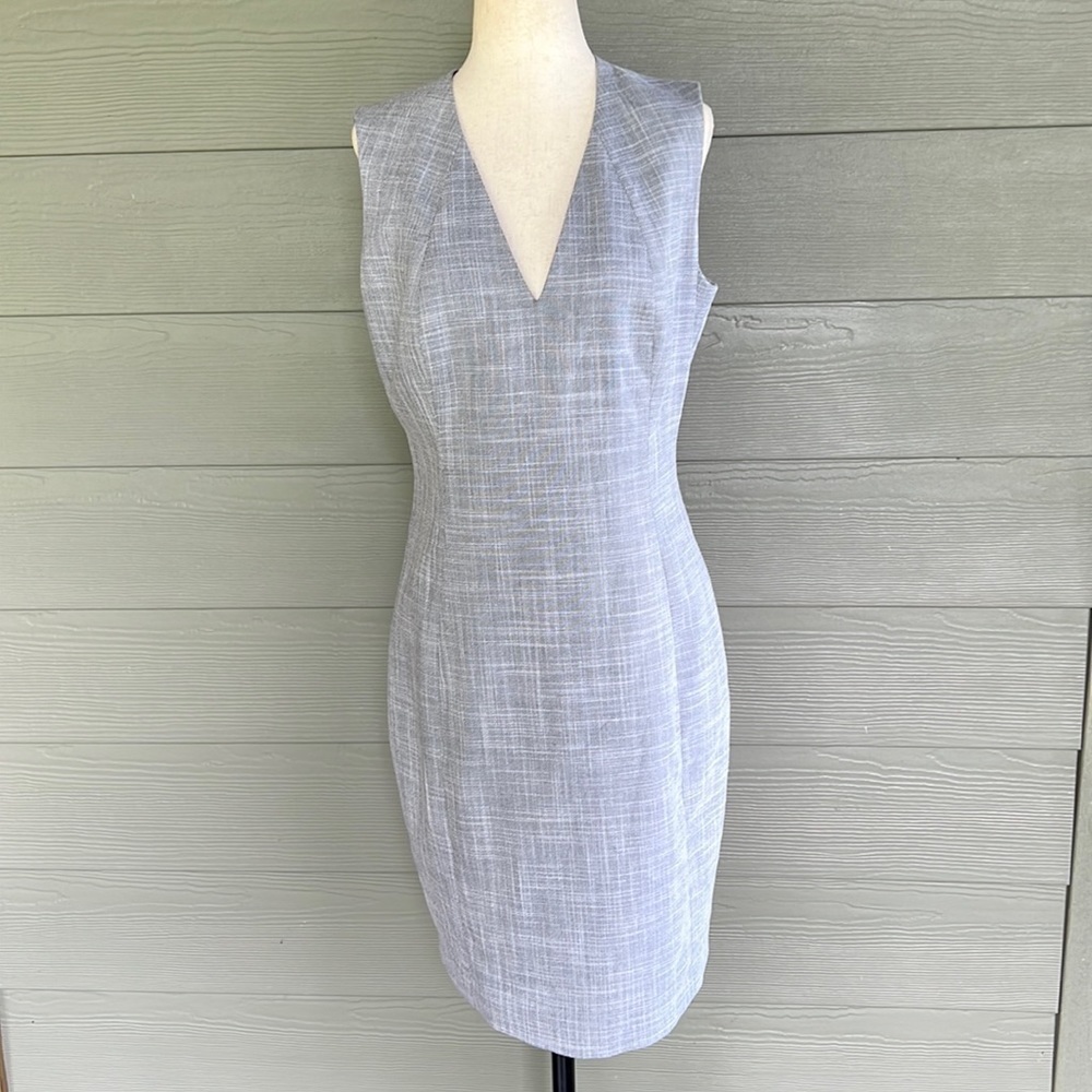 T Tahari Sleeveless Sheath Dress